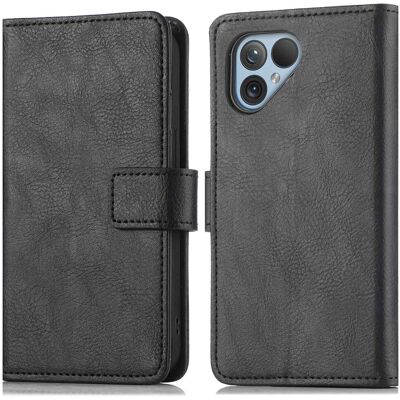imoshion Luxuriöse Klapphülle für das Fairphone 5 - Schwarz imoshion Luxuriöse Klapphülle für das Fairphone 5 - Schwarz