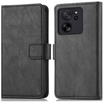 imoshion Luxuriöse Klapphülle für das Xiaomi 13T / 13T Pro - Schwarz imoshion Luxuriöse Klapphülle für das Xiaomi 13T / 13T Pro - Schwarz