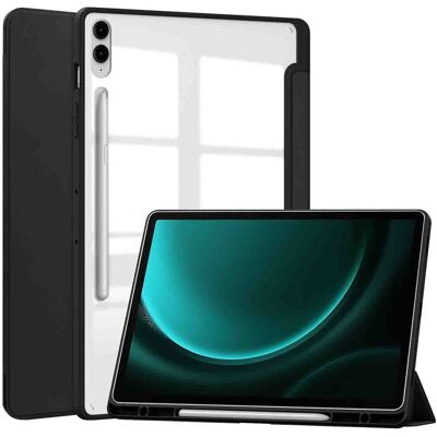 imoshion Trifold Hardcase Klapphülle für das Samsung Tab S10 Plus / Tab S9 FE Plus / Tab S9 Plus 12.4 Zoll - Schwarz imoshion Trifold Hardcase Klapphülle für das Samsung Tab S10 Plus / Tab S9 FE Plus / Tab S9 Plus 12.4 Zoll - Schwarz
