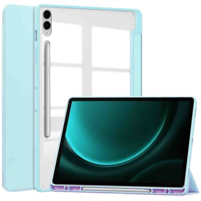 imoshion Trifold Hardcase Klapphülle für das Samsung Tab S10 Plus / Tab S9 FE Plus / Tab S9 Plus 12.4 Zoll - Hellblau imoshion Trifold Hardcase Klapphülle für das Samsung Tab S10 Plus / Tab S9 FE Plus / Tab S9 Plus 12.4 Zoll - Hellblau