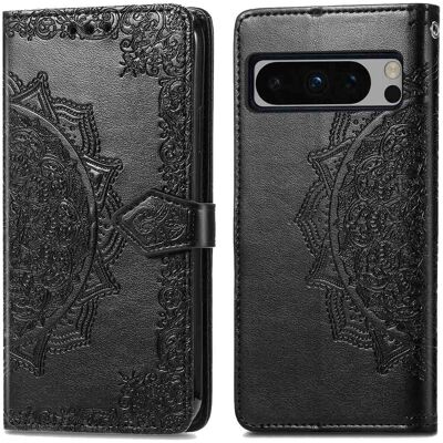 imoshion Mandala Klapphülle für das Google Pixel 8 Pro - Schwarz imoshion Mandala Klapphülle für das Google Pixel 8 Pro - Schwarz