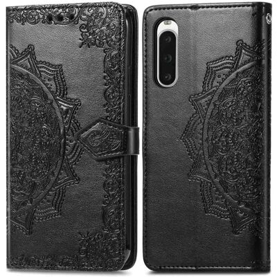 imoshion Mandala Klapphülle für das Sony Xperia 10 V - Schwarz imoshion Mandala Klapphülle für das Sony Xperia 10 V - Schwarz