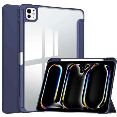 imoshion Trifold Hardcase Klapphülle für das Apple iPad Pro 13 (2024) M4 - Dunkelblau imoshion Trifold Hardcase Klapphülle für das Apple iPad Pro 13 (2024) M4 - Dunkelblau