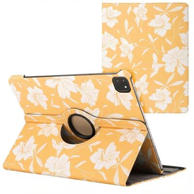 imoshion 360° drehbare Design Klapphülle für das Apple iPad Air 13 Zoll (2026) M4 / (2025) M3 / (2024) M2 - Yellow Flowers imoshion 360° drehbare Design Klapphülle für das Apple iPad Air 13 Zoll (2026) M4 / (2025) M3 / (2024) M2 - Yellow Flowers