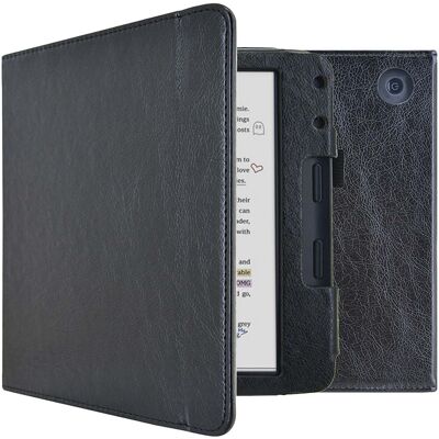 imoshion Vegan Leather Klapphülle für das Kobo Libra Colour - Schwarz imoshion Vegan Leather Klapphülle für das Kobo Libra Colour - Schwarz
