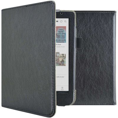 imoshion Vegan Leather Klapphülle für das Kobo Clara Colour / BW - Schwarz imoshion Vegan Leather Klapphülle für das Kobo Clara Colour / BW - Schwarz