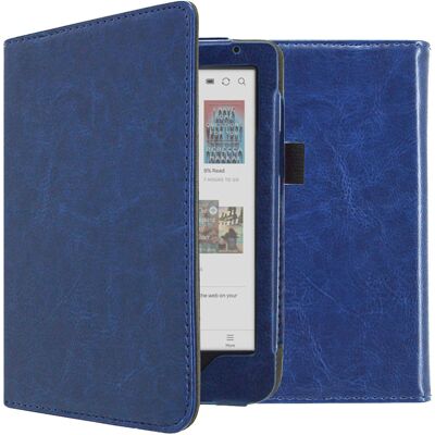 imoshion Vegan Leather Klapphülle für das Kobo Clara Colour / BW - Dunkelblau imoshion Vegan Leather Klapphülle für das Kobo Clara Colour / BW - Dunkelblau