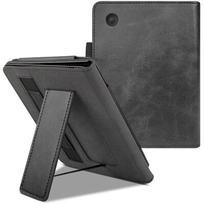 imoshion Klapphülle Sleepcover mit strap und stand für das Kobo Clara Colour / BW - Schwarz imoshion Klapphülle Sleepcover mit strap und stand für das Kobo Clara Colour / BW - Schwarz