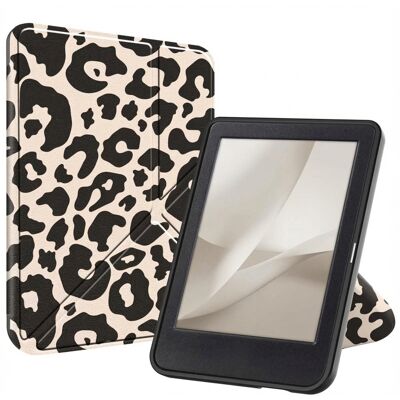 imoshion Design Klappbare Klapphülle für das Kobo Clara Colour / BW - Leopard imoshion Design Klappbare Klapphülle für das Kobo Clara Colour / BW - Leopard