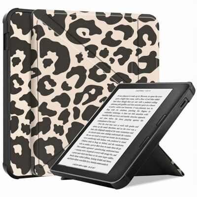 imoshion Design Klappbare Klapphülle für das Kobo Libra Colour - Leopard imoshion Design Klappbare Klapphülle für das Kobo Libra Colour - Leopard