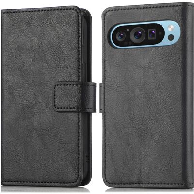 imoshion Luxuriöse Klapphülle für das Google Pixel 9 / 9 Pro - Schwarz imoshion Luxuriöse Klapphülle für das Google Pixel 9 / 9 Pro - Schwarz