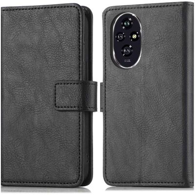imoshion Luxuriöse Klapphülle für das Honor 200 Pro - Schwarz imoshion Luxuriöse Klapphülle für das Honor 200 Pro - Schwarz