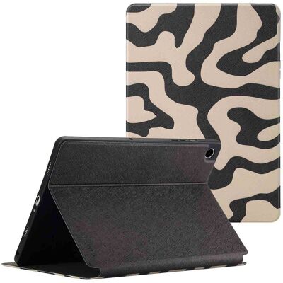 Selencia Vivid Klapphülle für das Samsung Galaxy Tab A9 Plus - Art Wave Black Selencia Vivid Klapphülle für das Samsung Galaxy Tab A9 Plus - Art Wave Black