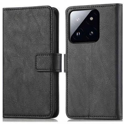 imoshion Luxuriöse Klapphülle für das Xiaomi 14T Pro - Schwarz imoshion Luxuriöse Klapphülle für das Xiaomi 14T Pro - Schwarz