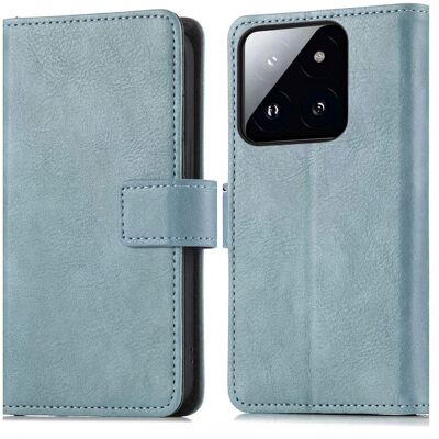imoshion Luxuriöse Klapphülle für das Xiaomi 14T - Hellblau imoshion Luxuriöse Klapphülle für das Xiaomi 14T - Hellblau
