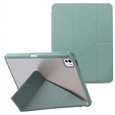 imoshion Origami Klapphülle für das Apple iPad Pro 13 (2025) M5 / (2024) M4 - Dunkelgrün imoshion Origami Klapphülle für das Apple iPad Pro 13 (2025) M5 / (2024) M4 - Dunkelgrün