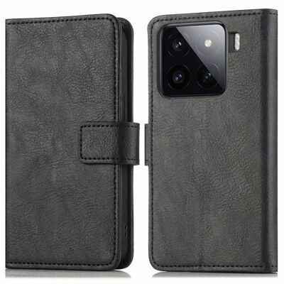 imoshion Luxuriöse Klapphülle für das Xiaomi 15 Pro - Schwarz imoshion Luxuriöse Klapphülle für das Xiaomi 15 Pro - Schwarz