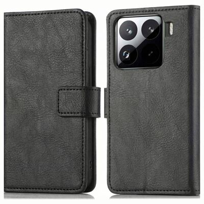 imoshion Luxuriöse Klapphülle für das Xiaomi 15 - Schwarz imoshion Luxuriöse Klapphülle für das Xiaomi 15 - Schwarz