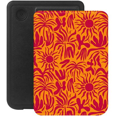 Selencia Vivid Klapphülle für das Kobo Clara Colour / Clara BW - Tropical Vibes Apricot Selencia Vivid Klapphülle für das Kobo Clara Colour / Clara BW - Tropical Vibes Apricot