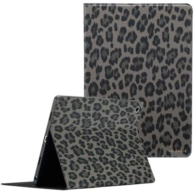Selencia Sabi Klapphülle mit Leopardenmuster für das Samsung Galaxy Tab A9 Plus - Midnight Black Selencia Sabi Klapphülle mit Leopardenmuster für das Samsung Galaxy Tab A9 Plus - Midnight Black
