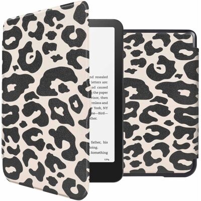 imoshion Design Slim Hard Case Klapphülle für das Amazon Kindle Paperwhite (2024) / Paperwhite Signature Edition (2024) / Colorsoft (2024) / Colorsoft Signature Edition (2024) - Leopard imoshion Design Slim Hard Case Klapphülle für das Amazon Kindle Paperwhite (2024) / Paperwhite Signature Edition (2024) / Colorsoft (2024) / Colorsoft Signature Edition (2024) - Leopard