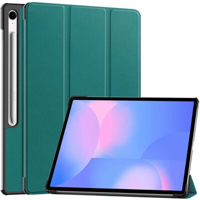 imoshion Trifold Klapphülle für das Samsung Galaxy Tab S10 FE Plus - Dunkelgrün imoshion Trifold Klapphülle für das Samsung Galaxy Tab S10 FE Plus - Dunkelgrün