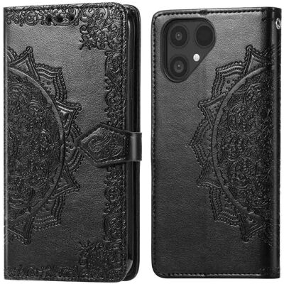 imoshion Mandala Klapphülle für das Fairphone 6 - Schwarz imoshion Mandala Klapphülle für das Fairphone 6 - Schwarz