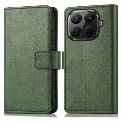 imoshion Luxuriöse Klapphülle für das Xiaomi 15T Pro - Grün imoshion Luxuriöse Klapphülle für das Xiaomi 15T Pro - Grün