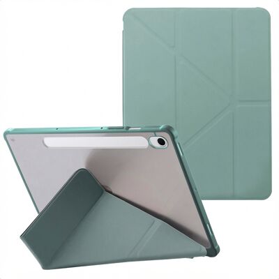 imoshion Origami Klapphülle für das Samsung Galaxy Tab S9 11.0 Zoll / S10 Lite / S10 FE / S9 FE 10.9 Zoll - Dunkelgrün imoshion Origami Klapphülle für das Samsung Galaxy Tab S9 11.0 Zoll / S10 Lite / S10 FE / S9 FE 10.9 Zoll - Dunkelgrün