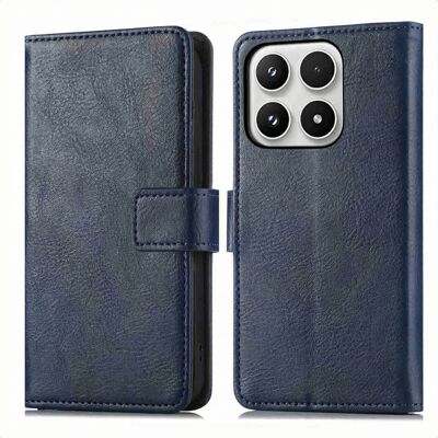 imoshion Luxuriöse Klapphülle für das Xiaomi 17 - Dunkelblau imoshion Luxuriöse Klapphülle für das Xiaomi 17 - Dunkelblau
