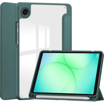 imoshion Trifold Hardcase Klapphülle für das Samsung Galaxy Tab A11 Plus - Grün imoshion Trifold Hardcase Klapphülle für das Samsung Galaxy Tab A11 Plus - Grün