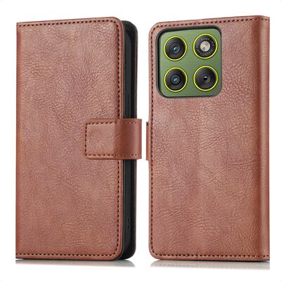 imoshion Luxuriöse Klapphülle für das Motorola Edge 70 - Braun imoshion Luxuriöse Klapphülle für das Motorola Edge 70 - Braun