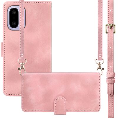 imoshion Klapphülle mit Kordel für das OnePlus 15R - Rosa imoshion Klapphülle mit Kordel für das OnePlus 15R - Rosa