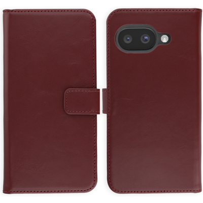 Selencia Echtleder Klapphülle für das Google Pixel 9A - Burgundy Selencia Echtleder Klapphülle für das Google Pixel 9A - Burgundy