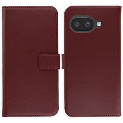 Selencia Echtleder Klapphülle für das Google Pixel 10a - Burgundy Selencia Echtleder Klapphülle für das Google Pixel 10a - Burgundy