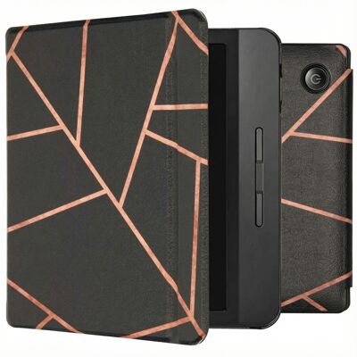imoshion Design Slim Hard Case Sleepcover mit Stand für das Kobo Libra H2O - Black Graphic imoshion Design Slim Hard Case Sleepcover mit Stand für das Kobo Libra H2O - Black Graphic