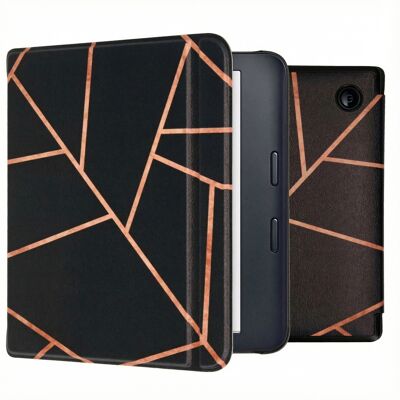 imoshion Design Slim Hard Case Sleepcover mit Stand für das Tolino Vision 5 - Black Graphic imoshion Design Slim Hard Case Sleepcover mit Stand für das Tolino Vision 5 - Black Graphic