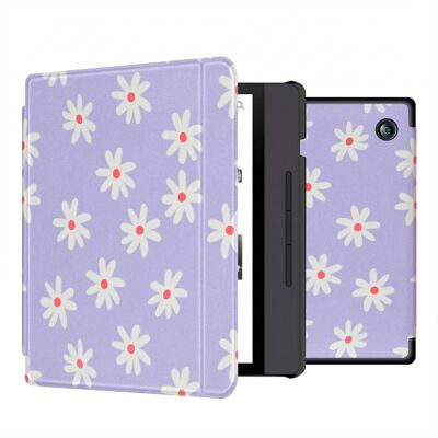 imoshion Design Slim Hard Case Sleepcover mit Stand für das Kobo Libra H2O - Flowers Distance imoshion Design Slim Hard Case Sleepcover mit Stand für das Kobo Libra H2O - Flowers Distance