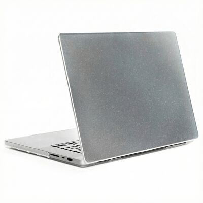 Selencia Glitzer Cover für das Apple MacBook Air 13 Zoll (2022 / 2024 M3 / 2025 M4 / 2026 M5) - Transparent Selencia Glitzer Cover für das Apple MacBook Air 13 Zoll (2022 / 2024 M3 / 2025 M4 / 2026 M5) - Transparent