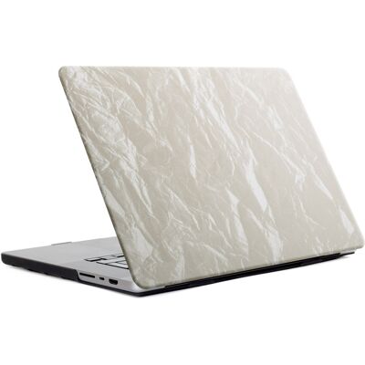 Selencia Cover mit Samtoberfläche für das Apple MacBook Pro 16 Zoll (2021 / 2023 M3 / 2024 M4 / 2026 M5) - Beige Selencia Cover mit Samtoberfläche für das Apple MacBook Pro 16 Zoll (2021 / 2023 M3 / 2024 M4 / 2026 M5) - Beige
