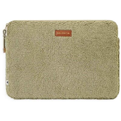Selencia Teddy Laptop Hülle 15-16 Zoll - Laptop Sleeve - Sage Green Selencia Teddy Laptop Hülle 15-16 Zoll - Laptop Sleeve - Sage Green