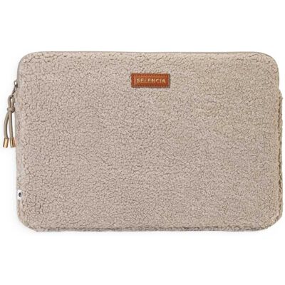 Selencia Teddy Laptop Hülle 13-14 Zoll - Laptop Sleeve - Sand Selencia Teddy Laptop Hülle 13-14 Zoll - Laptop Sleeve - Sand