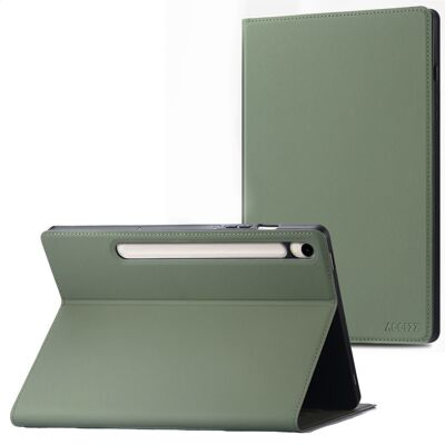 Accezz Classic Klapphülle für das Samsung Galaxy Tab S10 Ultra / Tab S9 Ultra - Grün Accezz Classic Klapphülle für das Samsung Galaxy Tab S10 Ultra / Tab S9 Ultra - Grün