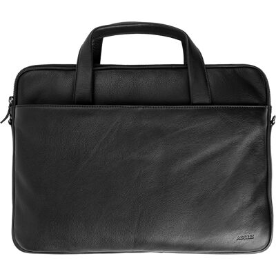 Accezz Leather Laptoptasche 16 Zoll - Schwarz Accezz Leather Laptoptasche 16 Zoll - Schwarz
