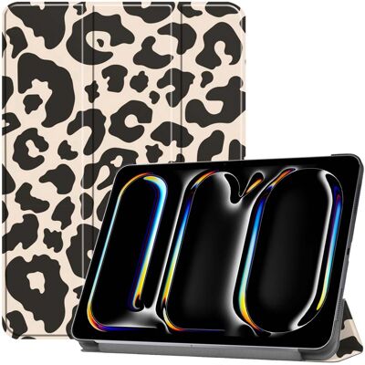 imoshion Design Trifold Klaphülle für das Apple iPad Pro 11 (2025) M5 / (2024) M4 - Leopard imoshion Design Trifold Klaphülle für das Apple iPad Pro 11 (2025) M5 / (2024) M4 - Leopard