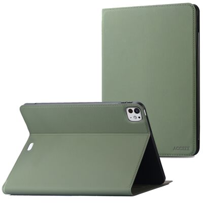 Accezz Classic Klapphülle für das Apple iPad Pro 13 (2025) M5 / (2024) M4 - Grün Accezz Classic Klapphülle für das Apple iPad Pro 13 (2025) M5 / (2024) M4 - Grün