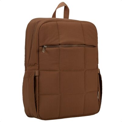 Selencia Vaya Puffy Laptop Rucksack 16 Zoll - Mocha Brown Selencia Vaya Puffy Laptop Rucksack 16 Zoll - Mocha Brown