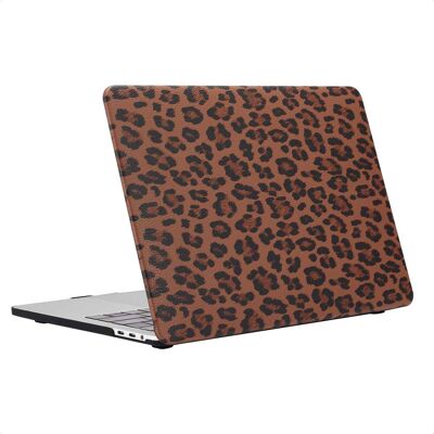 Selencia Sabi Laptop Cover Leopardenmuster für das Apple MacBook Pro 16 Zoll (2021 / 2023 M3 / 2024 M4 / 2026 M5) - Mocha Brown Selencia Sabi Laptop Cover Leopardenmuster für das Apple MacBook Pro 16 Zoll (2021 / 2023 M3 / 2024 M4 / 2026 M5) - Mocha Brown