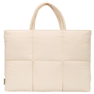 Selencia Vaya Puffy Laptoptasche 16 Zoll - Soft Ivory Selencia Vaya Puffy Laptoptasche 16 Zoll - Soft Ivory