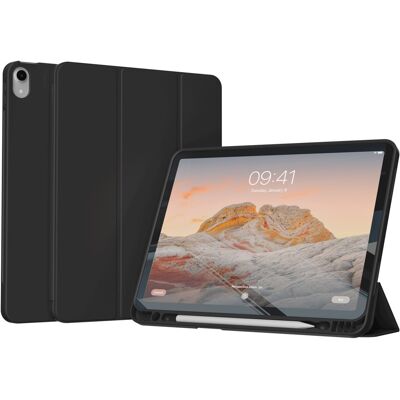 Accezz Smarte Klapphülle aus Silikon für das Apple iPad 11 (2025) 11 Zoll A16 / iPad 10 (2022) 10.9 Zoll - Schwarz Accezz Smarte Klapphülle aus Silikon für das Apple iPad 11 (2025) 11 Zoll A16 / iPad 10 (2022) 10.9 Zoll - Schwarz